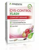 Cys-control Flash 36mg Gélules B/20 à BOURG-SAINT-ANDÉOL