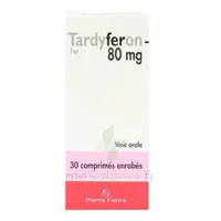 Tardyferon 80 Mg, Comprimé Pelliculé Plq/30 à BOURG-SAINT-ANDÉOL