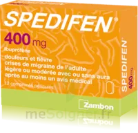 Spedifen 400 Mg, Comprimé Pelliculé Plq/12 à BOURG-SAINT-ANDÉOL