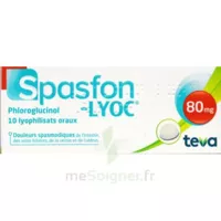 Spasfon Lyoc 80 Mg, Lyophilisat Oral à BOURG-SAINT-ANDÉOL