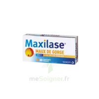 Maxilase Alpha-amylase 3000 U Ceip Comprimés Enrobés Maux De Gorge B/30 à BOURG-SAINT-ANDÉOL