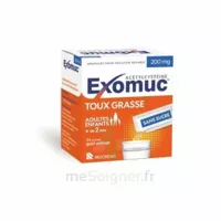 Exomuc 200 Mg, Granulés Pour Solution Buvable En Sachet 24 Sachets/3g à BOURG-SAINT-ANDÉOL