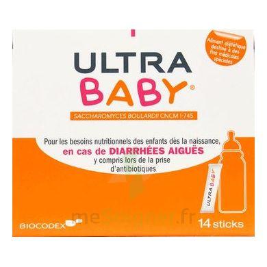 Pharmacie Centrale Parapharmacie Ultra Baby Poudre Antidiarrheique 14 Sticks 2g Bourg Saint Andeol